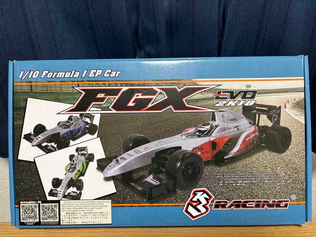 i*i様 3レーシングFGX EVO 2K18 1/10 F1 EPカー