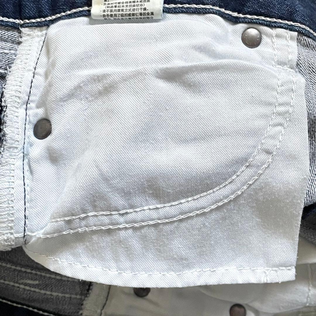 【レアサイズ美品】MOUSSY パウダーデニムスキニーパンツ 27