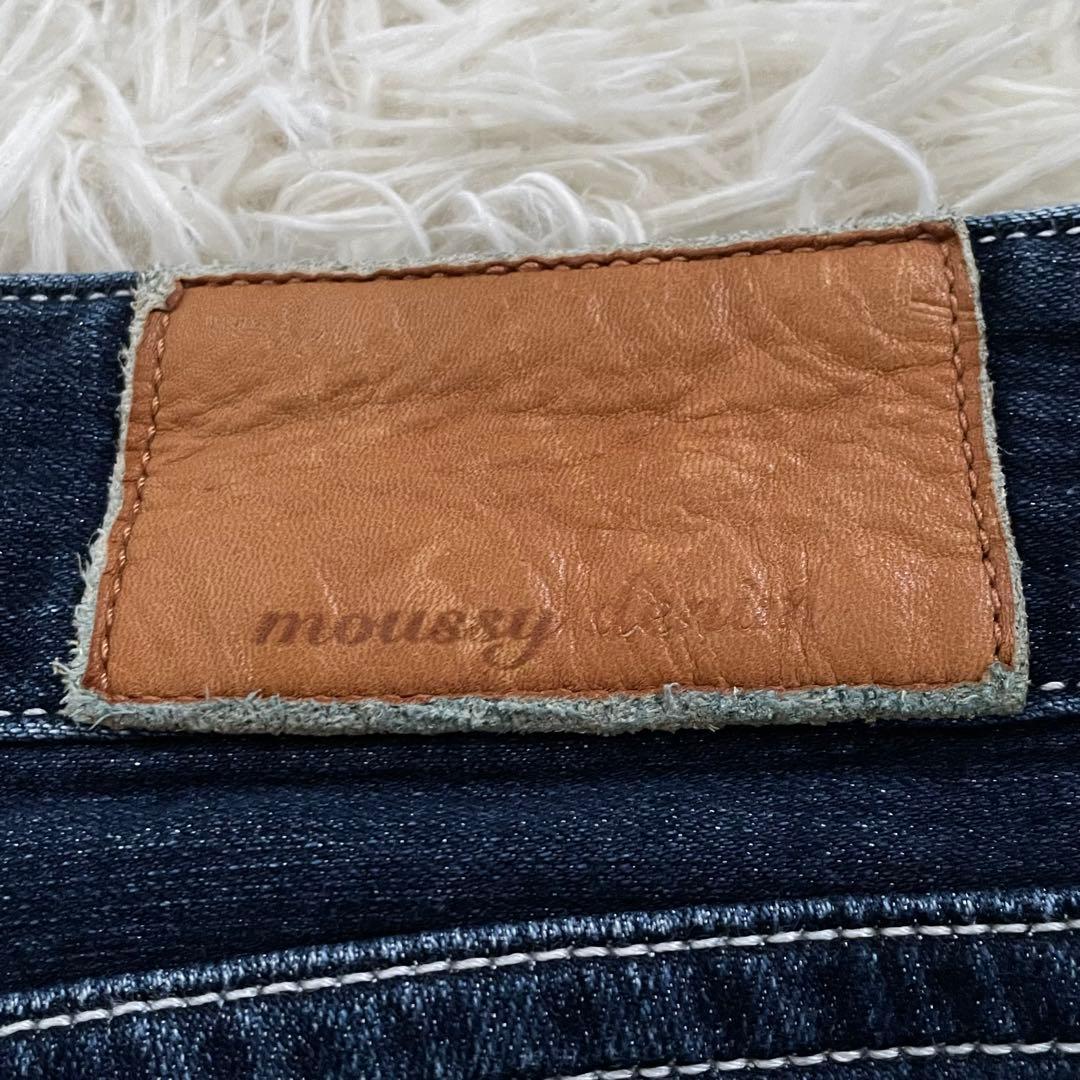 【レアサイズ美品】MOUSSY パウダーデニムスキニーパンツ 27