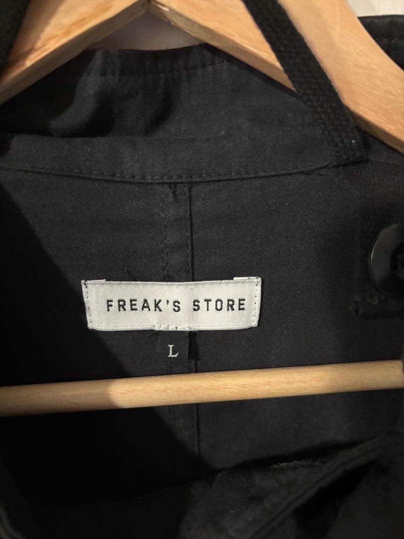 FREAK'S STORE ブラック モッズコート Lサイズ