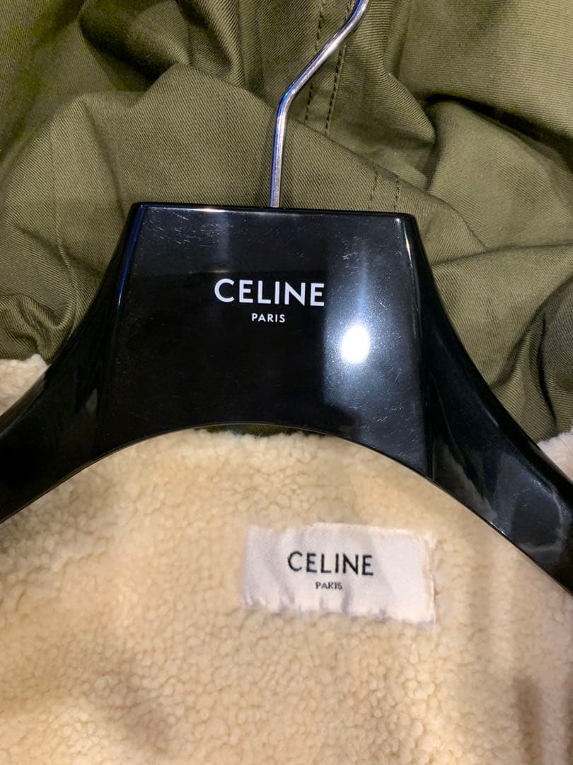 【未使用品！】CELINE／セリーヌ ミリタリーコート