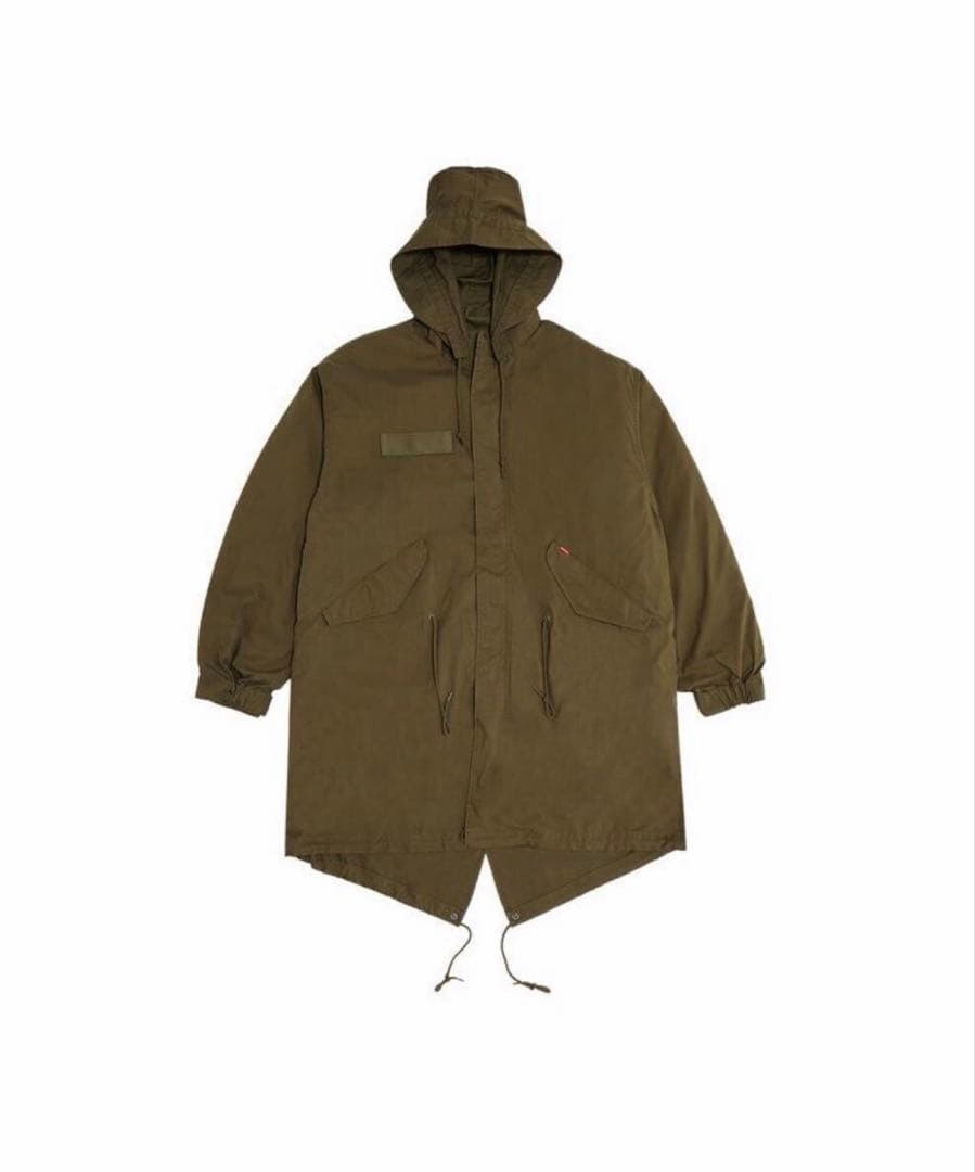 トップス Supreme Futura Fishtail Parka Olive