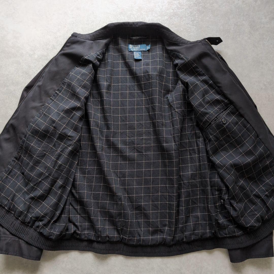 美品✨ ポロバイラルフローレン スイングトップ Lサイズ ブラック
