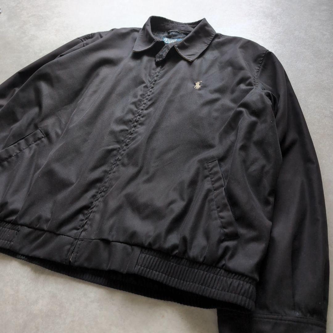 美品✨ ポロバイラルフローレン スイングトップ Lサイズ ブラック