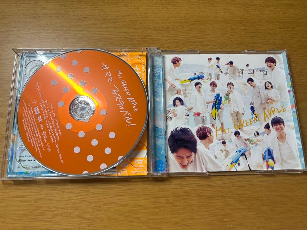 Mrs.GREEN APPLE サママ・フェスティバル 初回限定盤