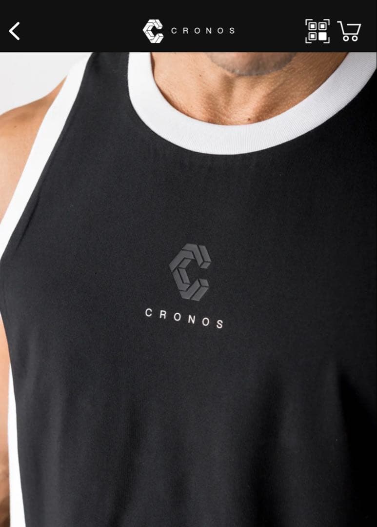 クロノス　タンクトップ　サイズS 最新　新作　新品未使用品　CRONOS