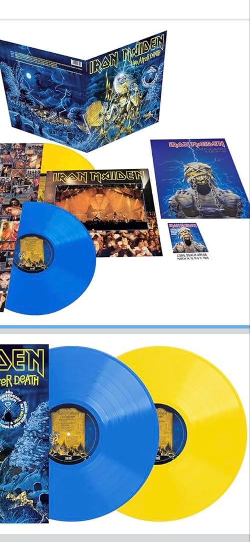 IRON MAIDEN 新品未開封レコード 3/8迄の限定出品