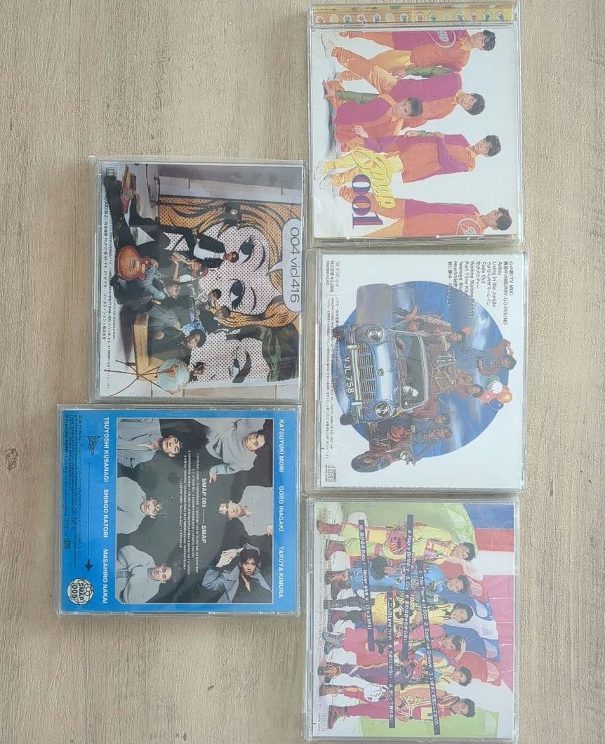 SMAP　スマップ　アルバム　001〜005