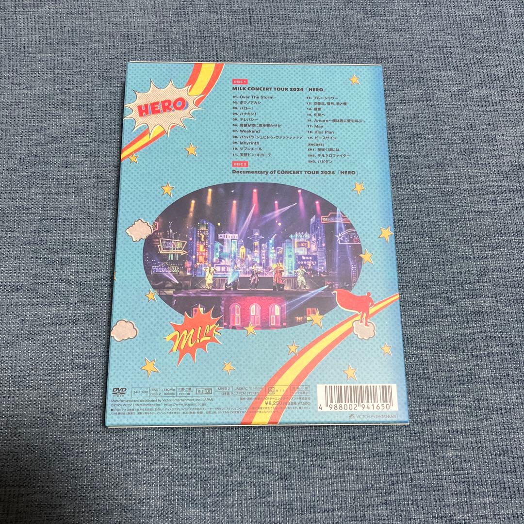 M!LK CONCERT TOUR 2024 「HERO」 初回限定盤