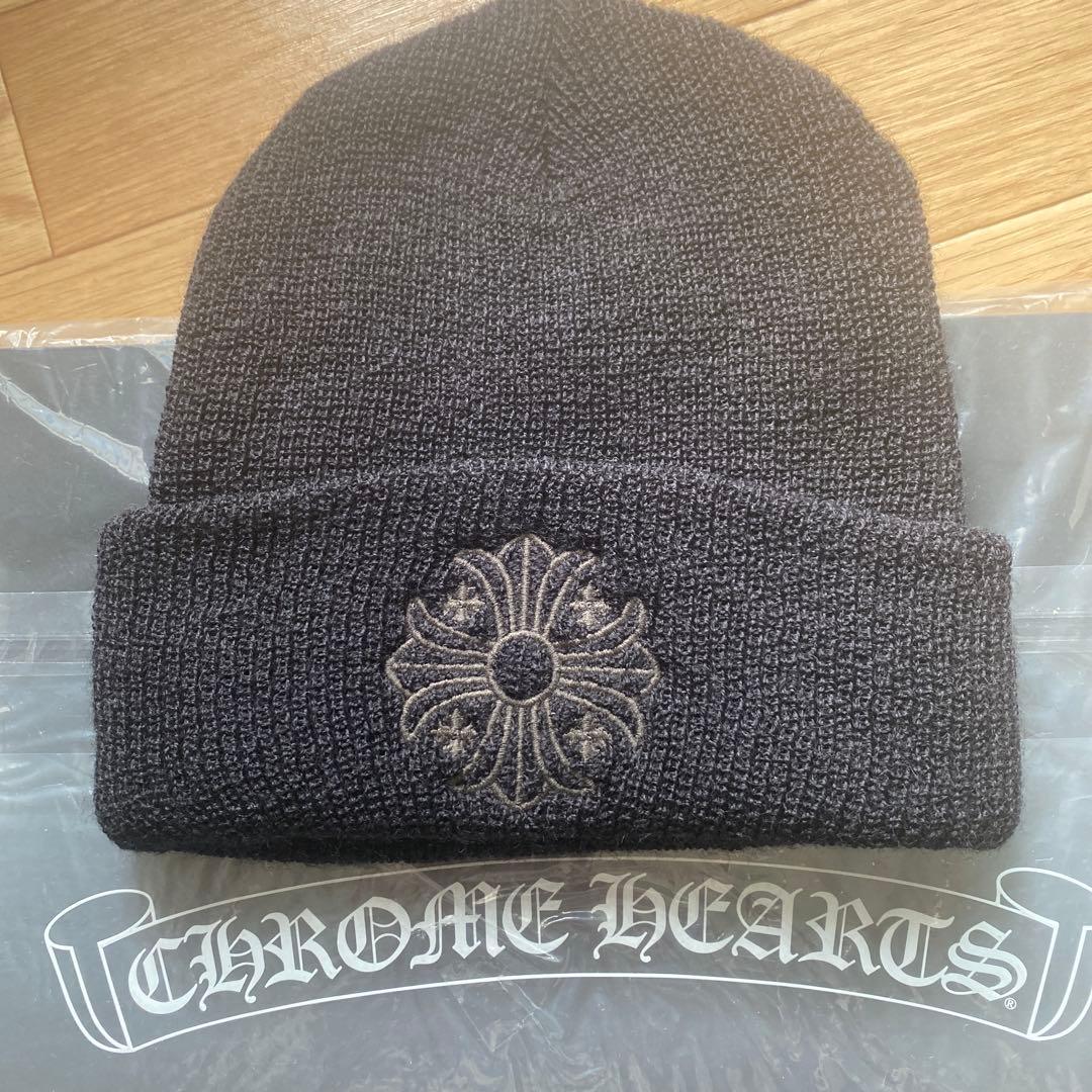 CHROME HEARTS ダークグレー ビーニー