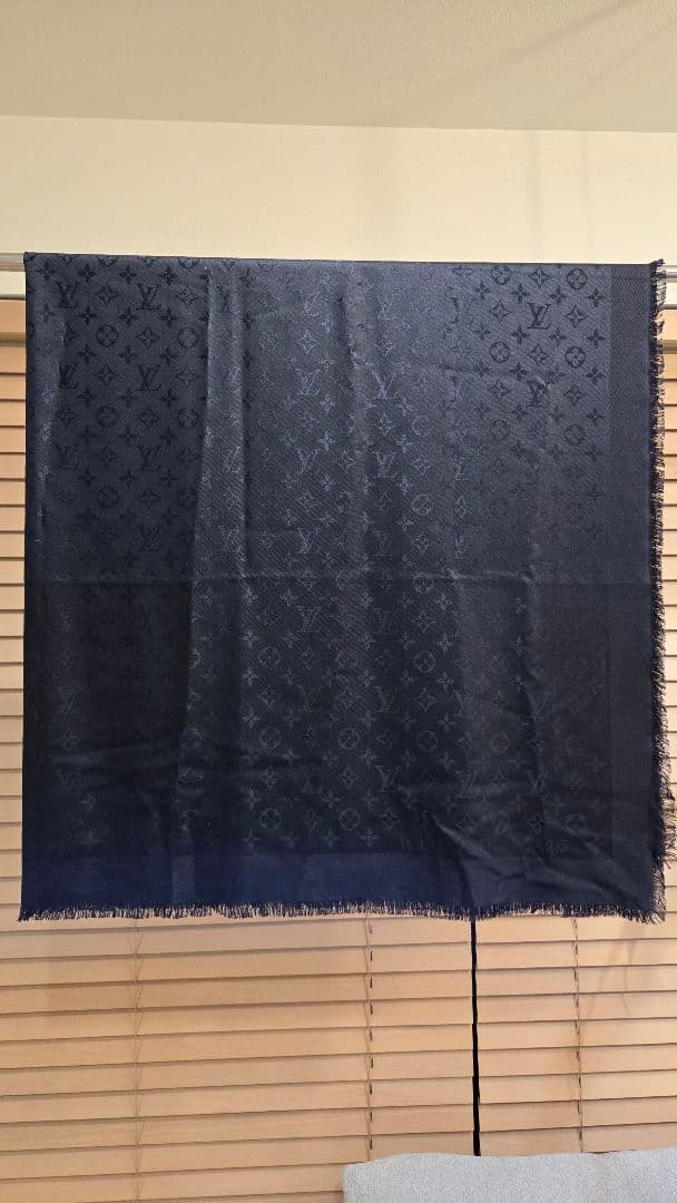 LOUIS VUITTON ノワール ブラック ストール 極美品