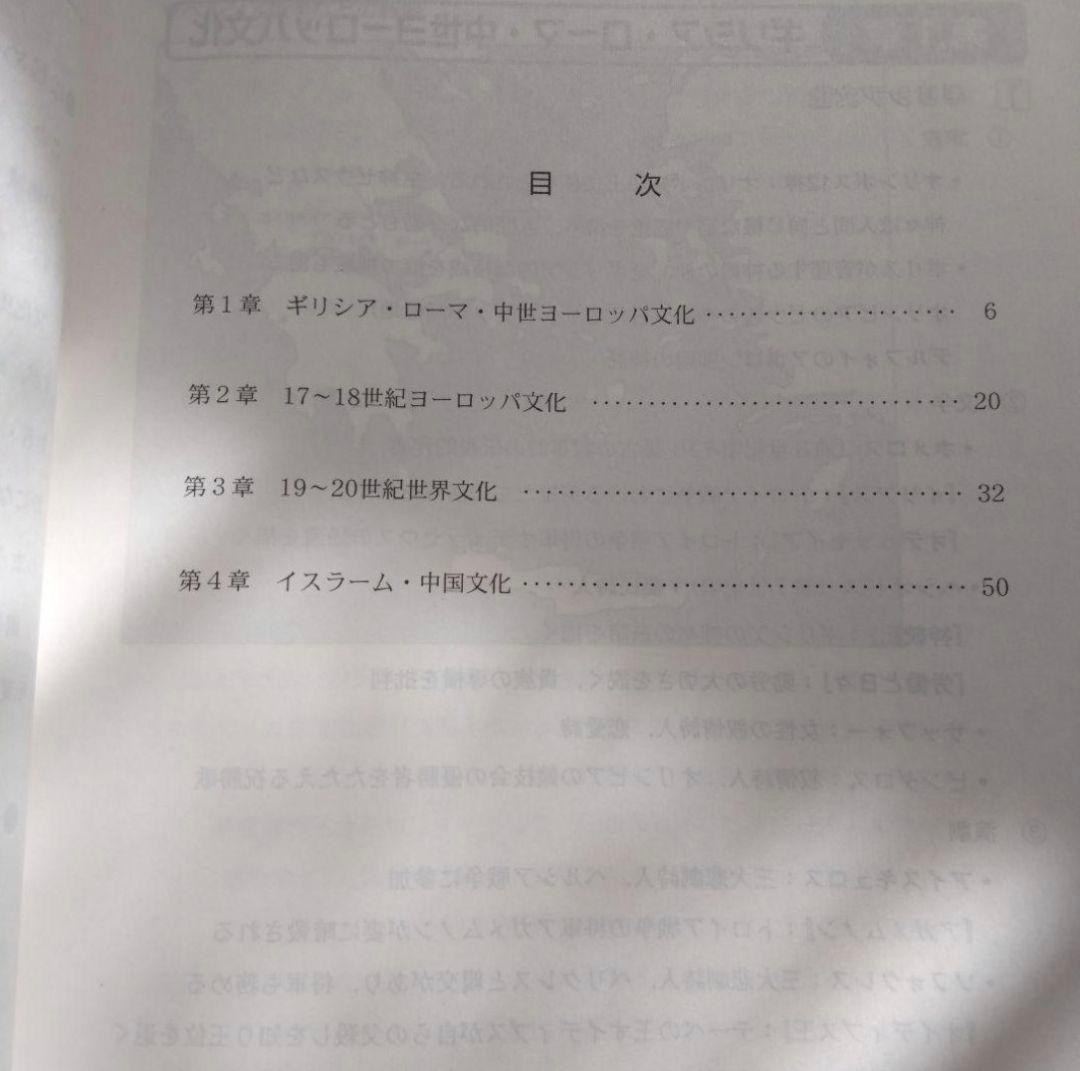 2023年代ゼミ（代々木ゼミナール）夏期講習会 世界史テキスト6冊セット※裁断済