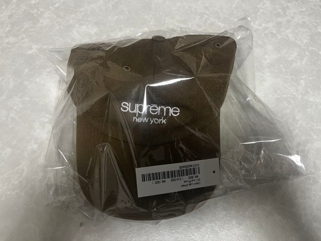 H*】様 supreme classic logo 6 Panel olive
