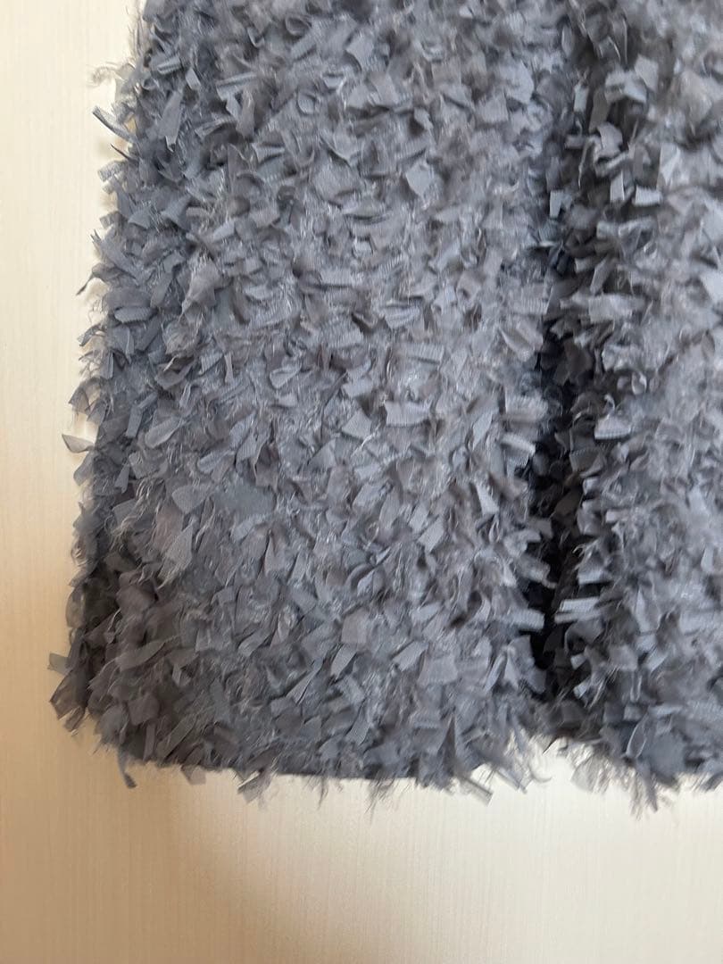 【訳あり】SHE Tokyo Elliy Feather Charcoal36