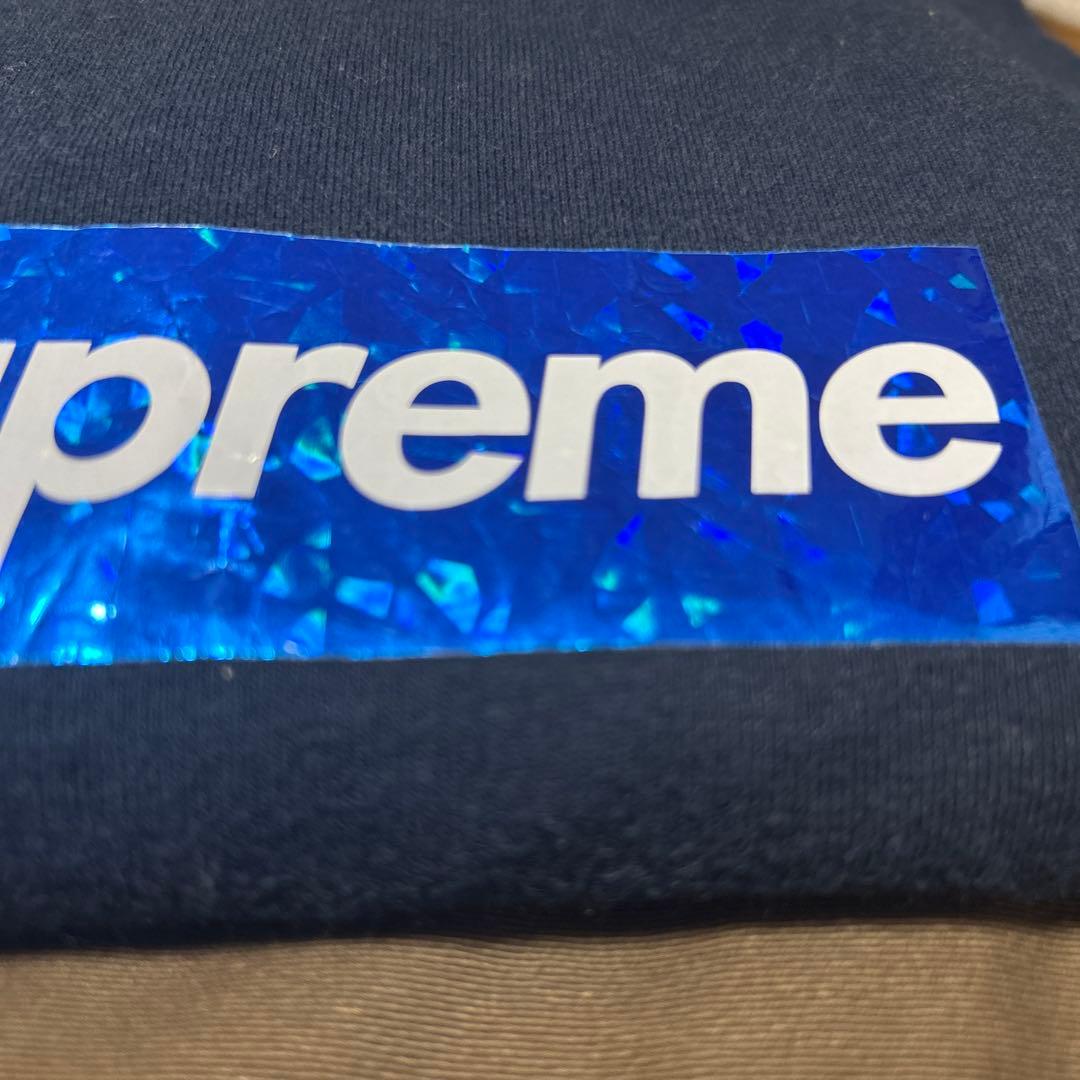 『激レア』Supreme ロゴ Tシャツ ネイビー