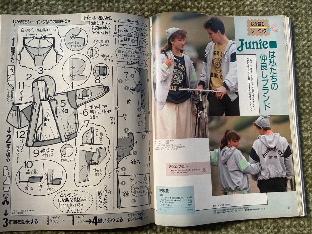 Junie 1986年3月号