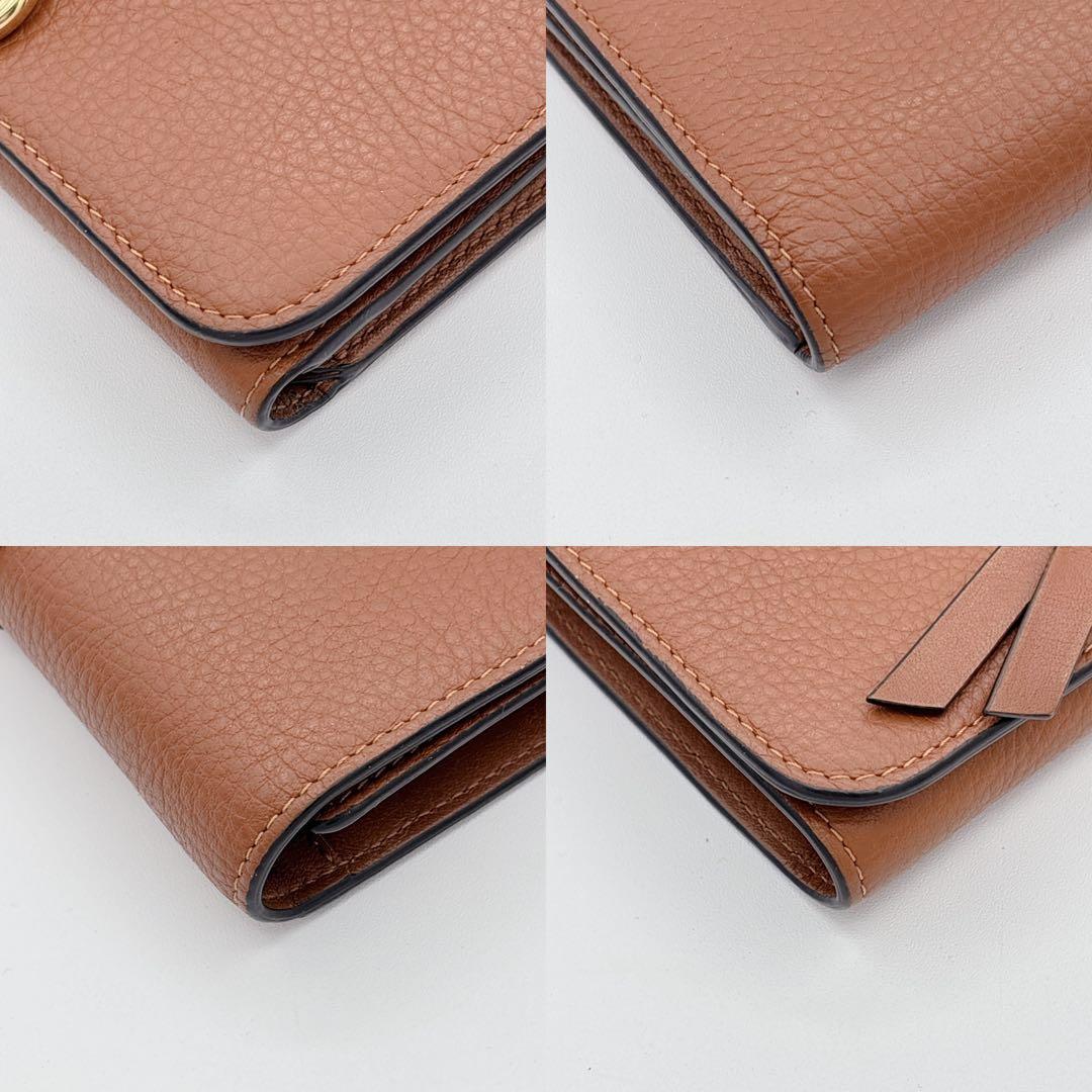 未使用級✨ Chloe クロエ アルファベット 三つ折り財布 だいふく