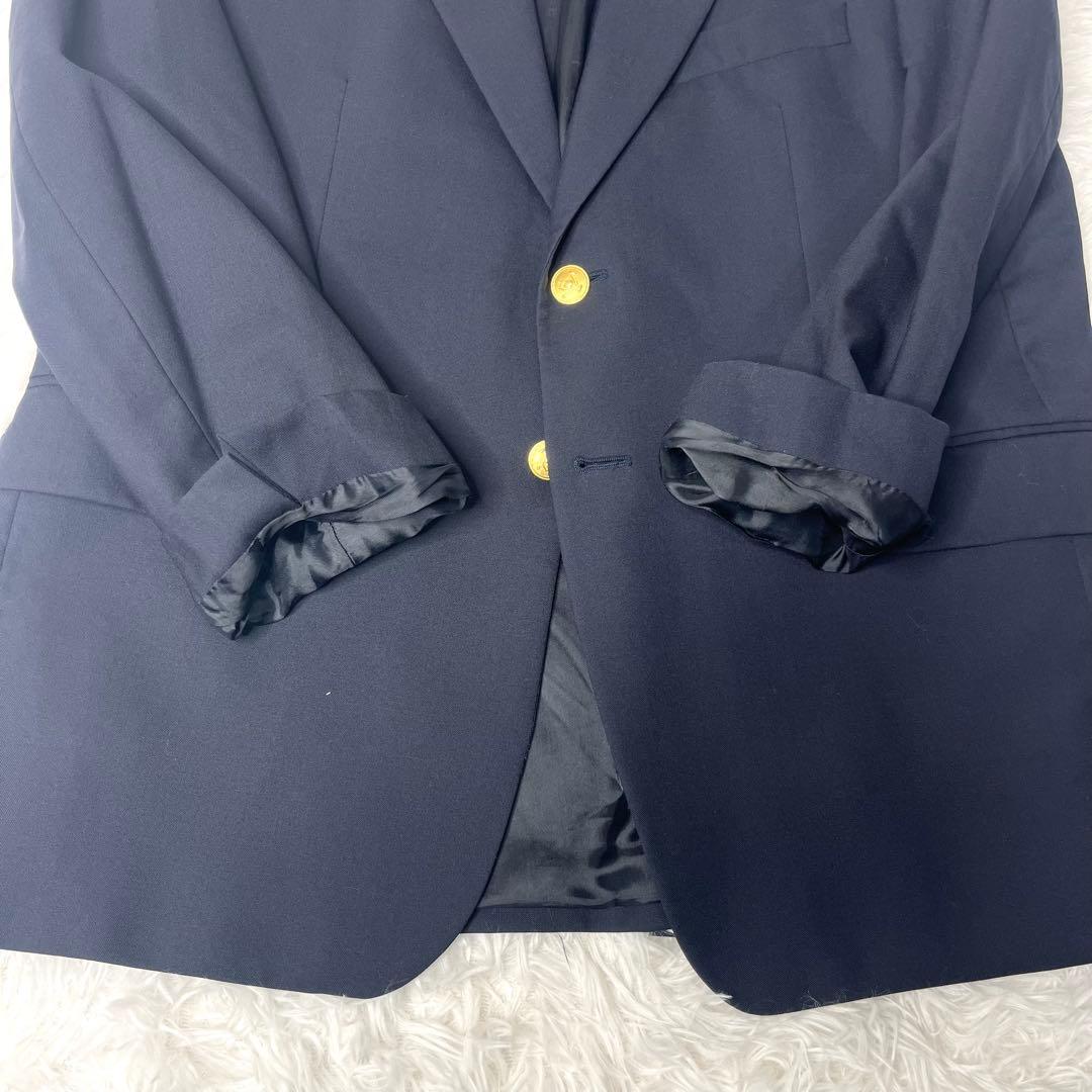 【美品】 80s ポロユニバーシティ ラルフローレン 紺ブレ Mサイズ カナダ製