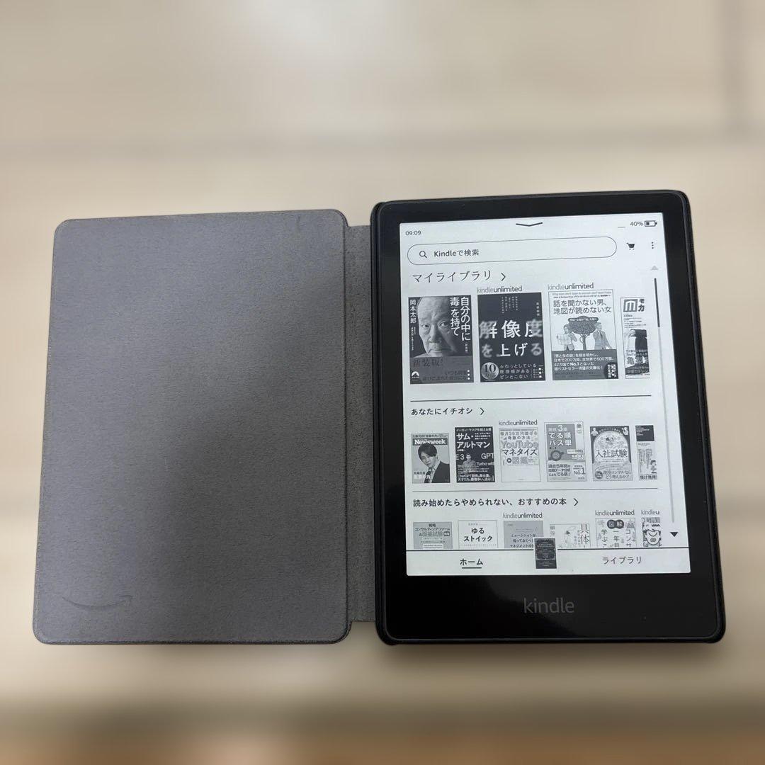 KindlePaperwhite シグニチャー エディション11世代+純正カバー