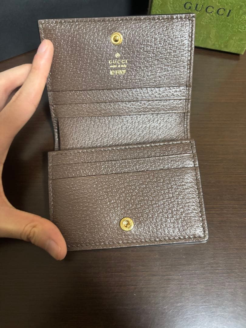 GUCCI 二つ折り財布 ばなにゃコラボ ※ショッパー付属しません