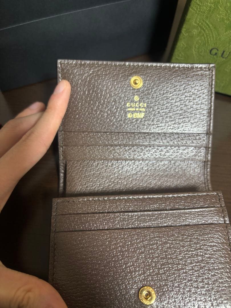 GUCCI 二つ折り財布 ばなにゃコラボ ※ショッパー付属しません