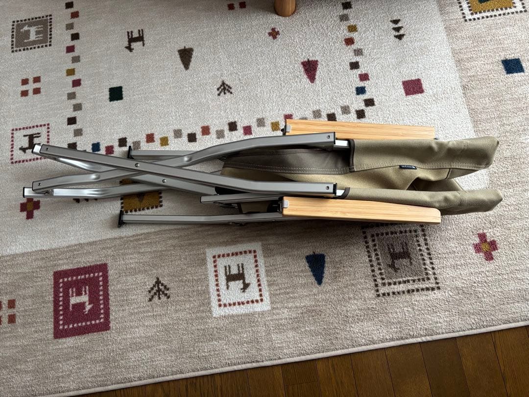 美品 スノーピーク 折りたたみチェア 室内使用のみ