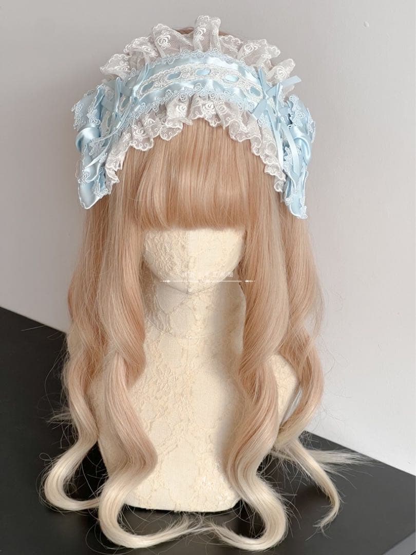 ♡ 3点 Princess rose フリルリボンヘッドドレス ♡