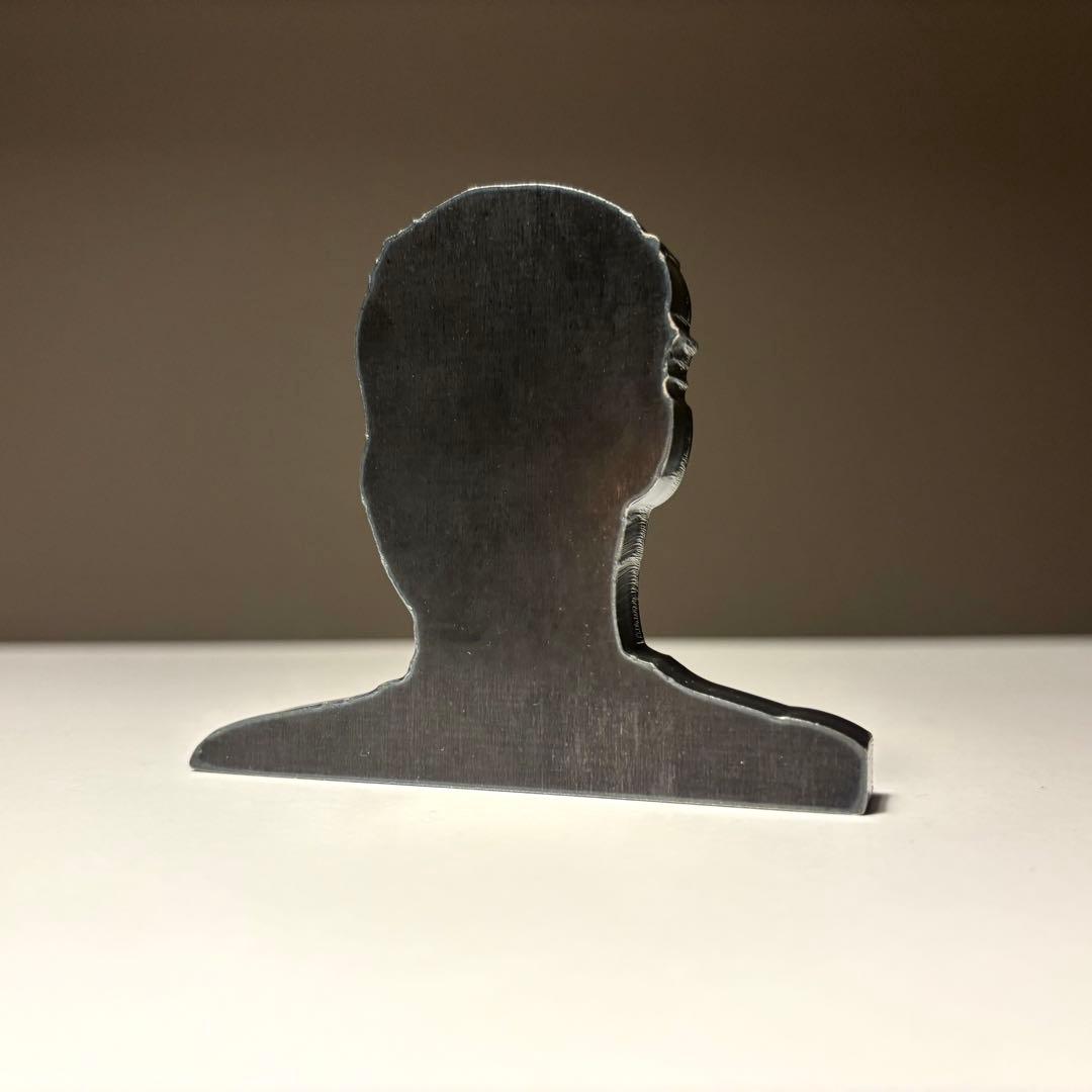 人型の鉄のオブジェ ポストモダン ミッドセンチュリー プリミティブアート