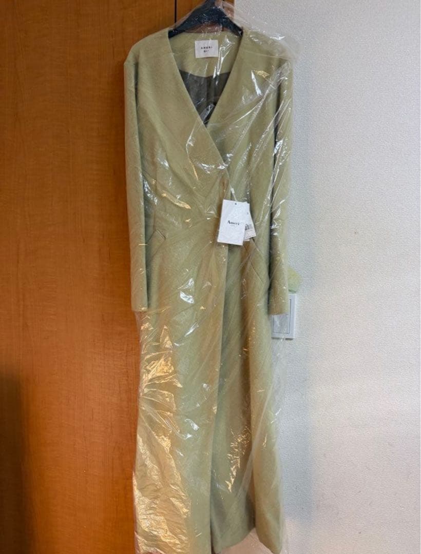 AMERI ウール　ロングコート　新品