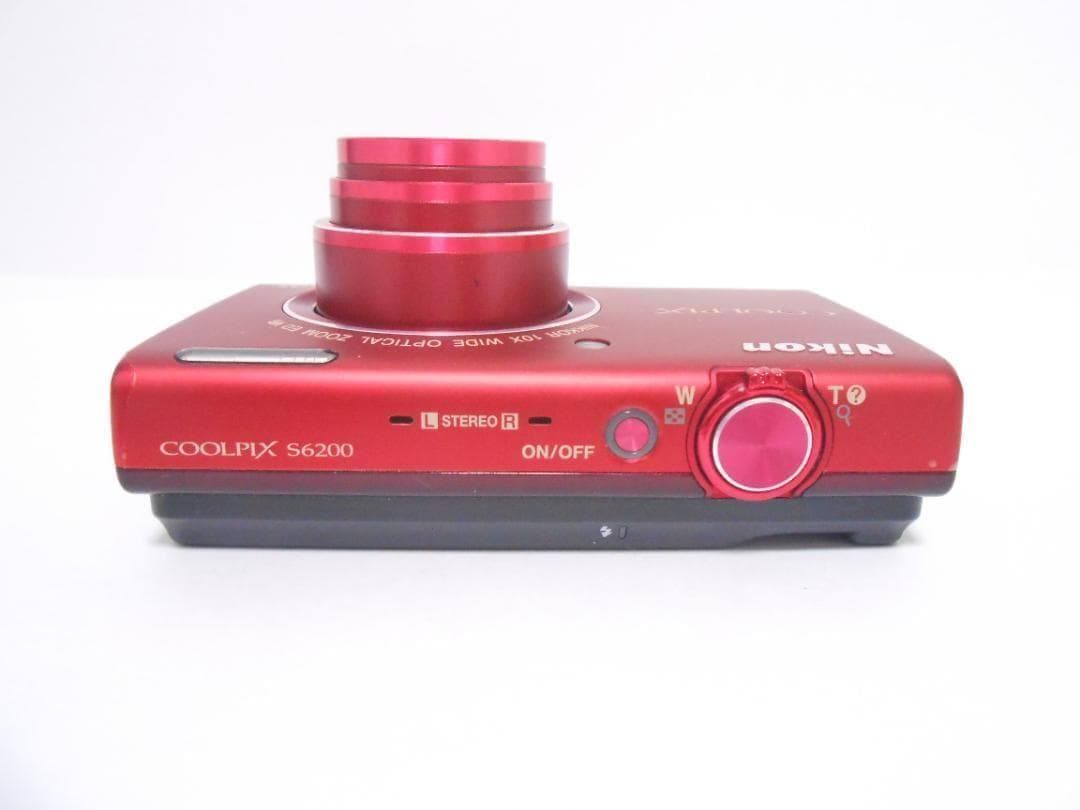 【お値下げ歓迎】 Nikon COOLPIX S6200 レッド