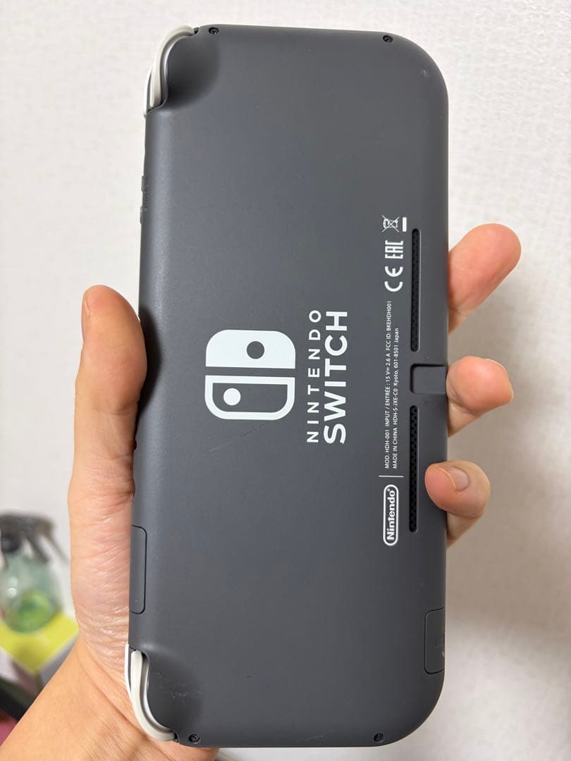 Nintendo Switch Lite グレー 本体のみ　箱無し