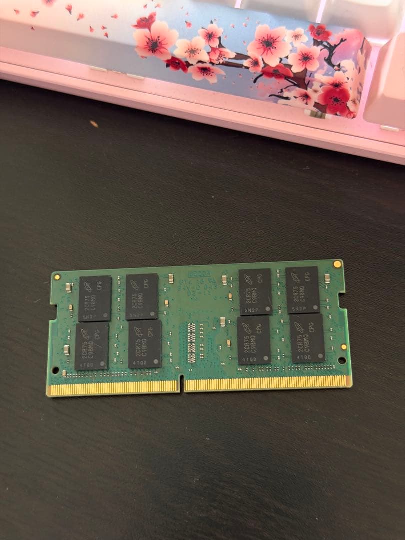 メモリー crucial 16GB DDR4 3200MHz SO-DIMM