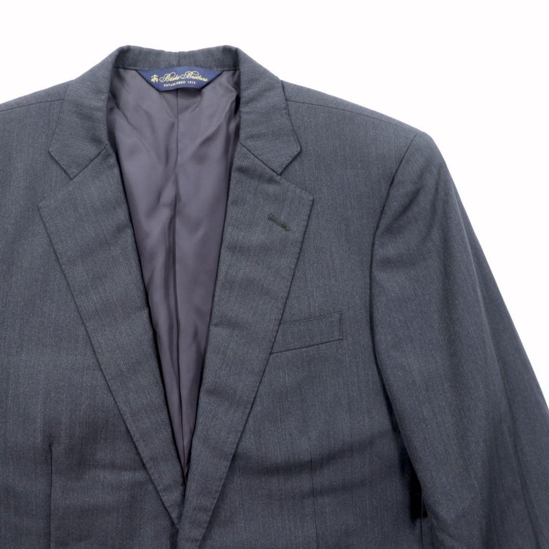 Brooks Brothers 2B テーラードジャケット ブレザー M グレー