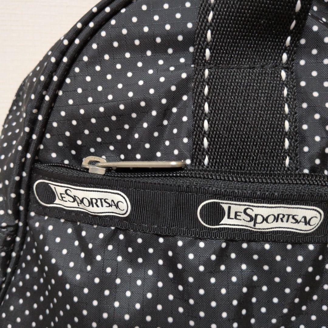 【極美品】LeSportsac ドット柄 ボストンバッグ ナイロン 軽量