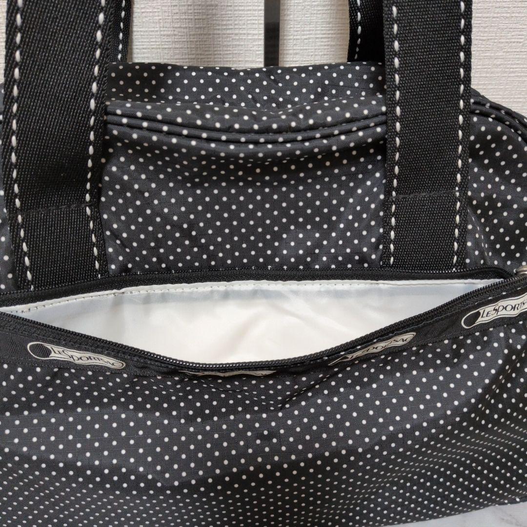 【極美品】LeSportsac ドット柄 ボストンバッグ ナイロン 軽量