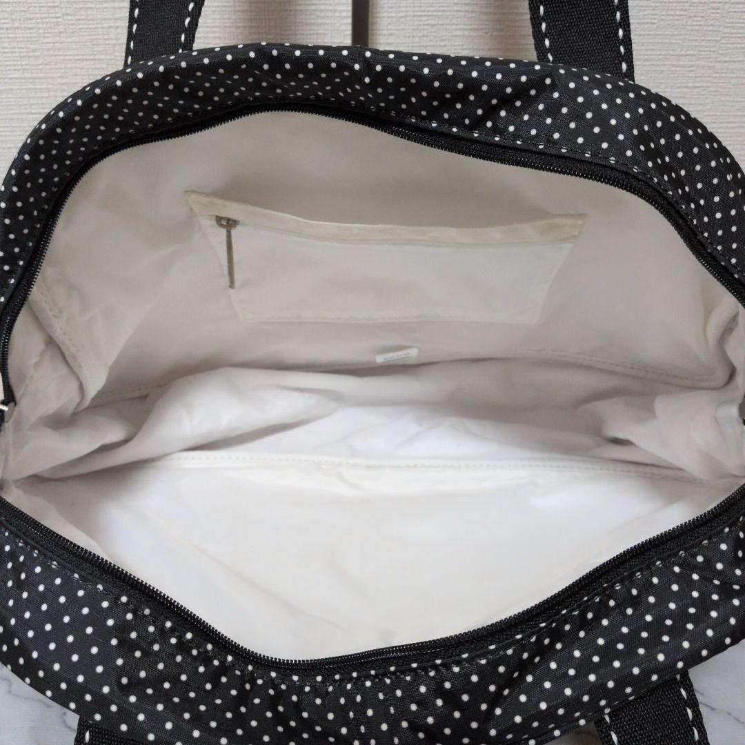 【極美品】LeSportsac ドット柄 ボストンバッグ ナイロン 軽量