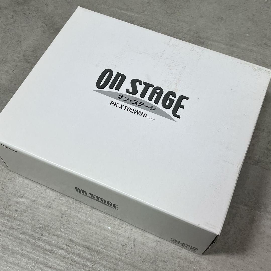 オン・ステージ パーソナルカラオケ　ON STAGE PK-XT02W ゴールド