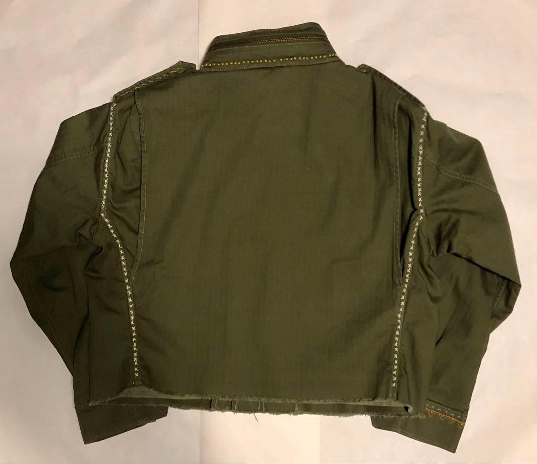 RalphLauren ボクシーフィット デストロイドヘム フィールドジャケット