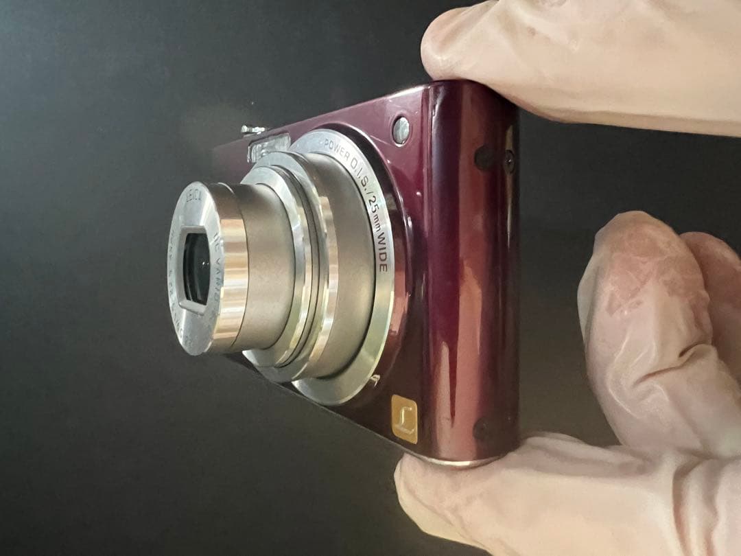 デジタルカメラ パープル Panasonic FX60 ☆動作確認済み