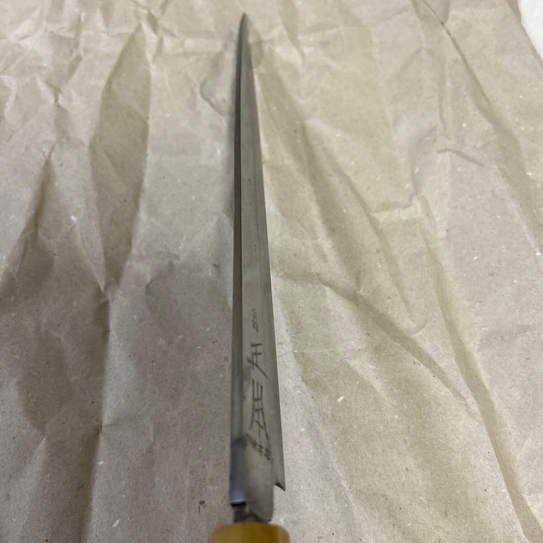 正本 総本店 柳刃 包丁 白鋼二 尺 29cm 研ぎ済み