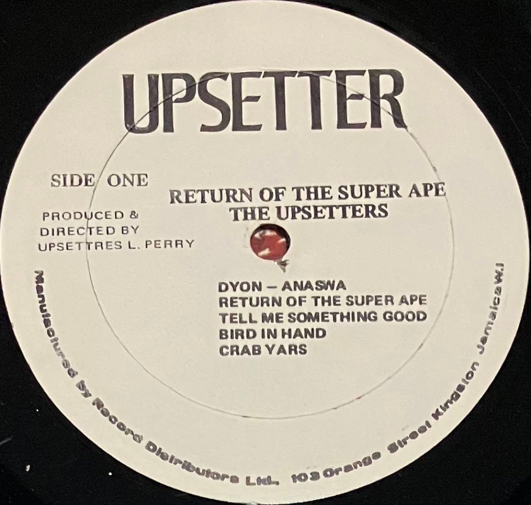 洋楽 The Upsetters - Return Of The Super Ape