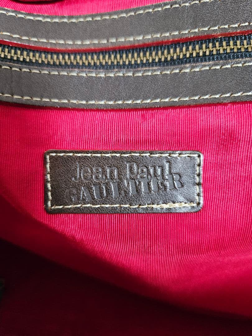 Jean Paul Gaultier☆VTGラゲージ ボストンバッグ☆ゴルチェ