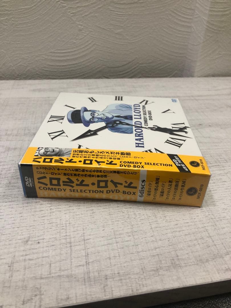 新品 ハロルド・ロイド COMEDY SELECTION DVD-BOX 6枚組