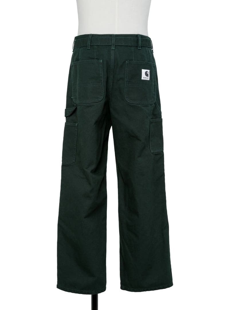 パンツ Sacai x Carhartt WIP Duck Pants Green 2