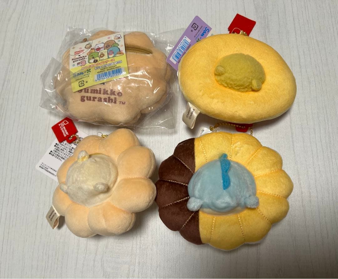 【B】すみっコぐらし　ミスドコラボ　てのりぬいぐるみ他15点セット