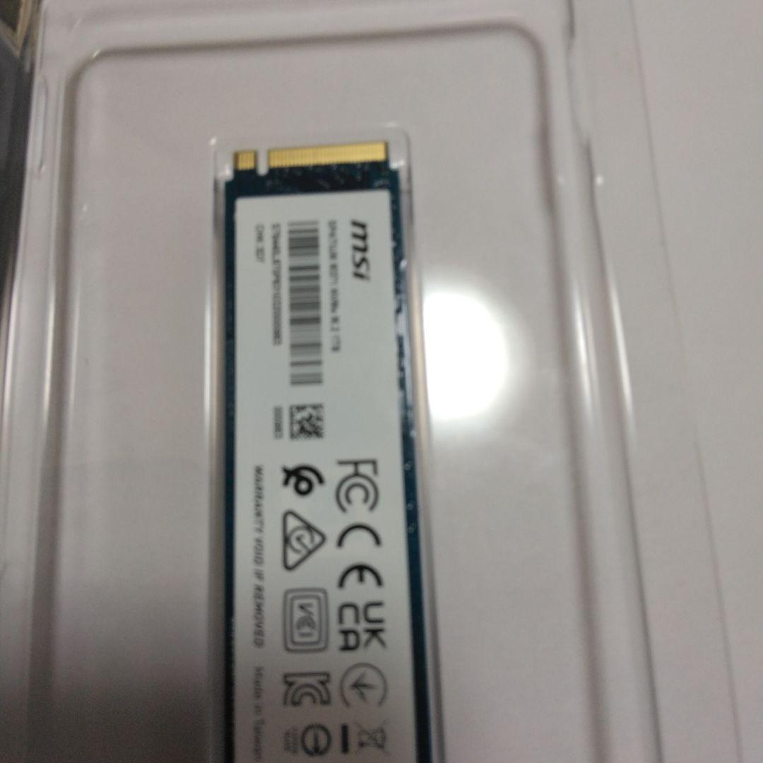内蔵型SSD MSI SPATIUM M371 1TB NVMe M.2 SSD