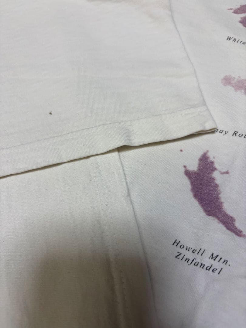 ONEITA V. SATUL WINERY Tシャツ　ワイン　染み　オニータ