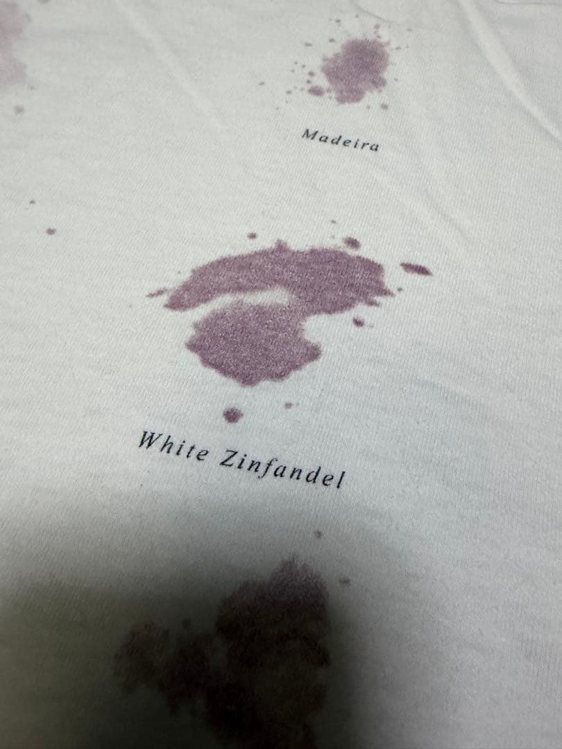 ONEITA V. SATUL WINERY Tシャツ　ワイン　染み　オニータ