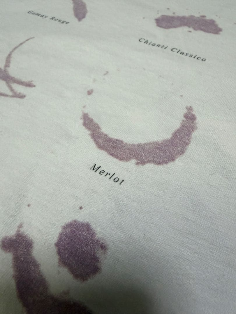 ONEITA V. SATUL WINERY Tシャツ　ワイン　染み　オニータ