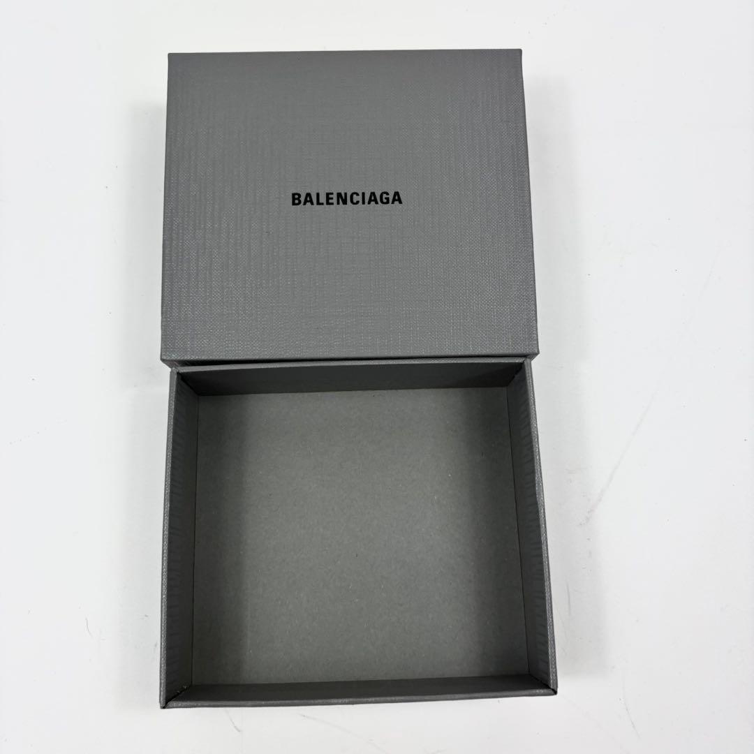 希少✨バレンシアガ 三つ折り財布 クロコ 型押し エブリデイ レザー グリーン